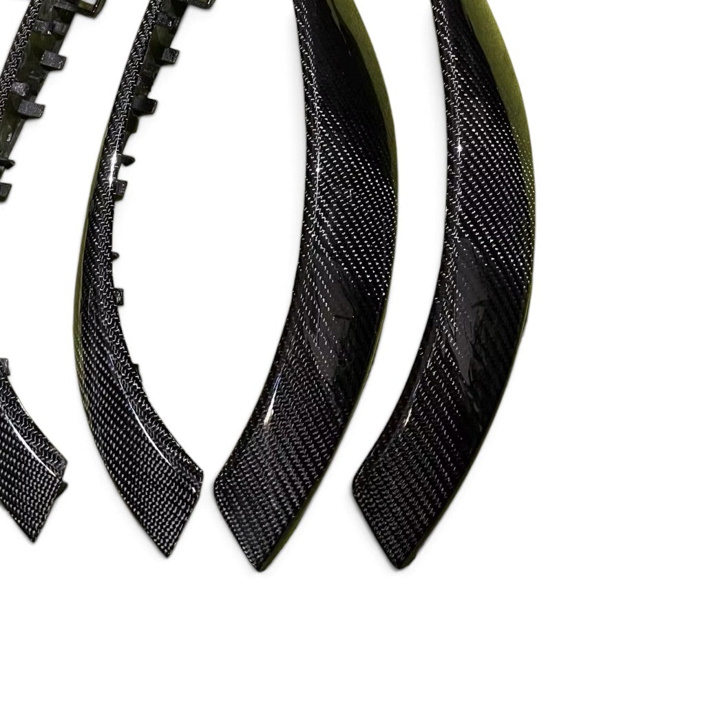 Carbon fiber door handle trims for BMW 3 Series F30 and M3 F80 (2013 to 2020) BMW > Replacement Trims Euro Premium Parts
