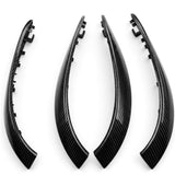 Carbon fiber door handle trims for BMW 3 Series F30 and M3 F80 (2013 to 2020) BMW > Replacement Trims Euro Premium Parts Real Carbon Fiber (Direct Replacement)