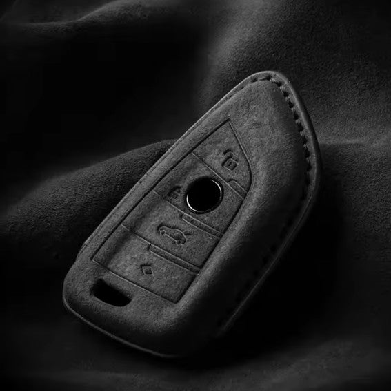 Alcantara BMW Key Case and Key Chain – Protective Key Fob Cover