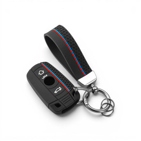 Silicone BMW Key Case & Key Chain – Soft Protective Key Fob Cover
