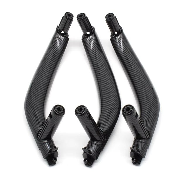Replacement Interior Door Handles for BMW X6 F16 (2014 - 2019) BMW > Replacement Trims Euro Premium Parts All 3 Inner Door Handles (excluding Driver's) Carbon replica