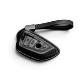 Leather BMW Key Case and Key Chain – Protective Key Fob Cover