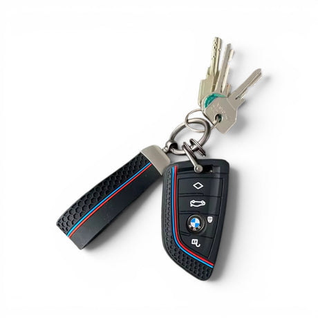Silicone BMW Key Case & Key Chain – Soft Protective Key Fob Cover