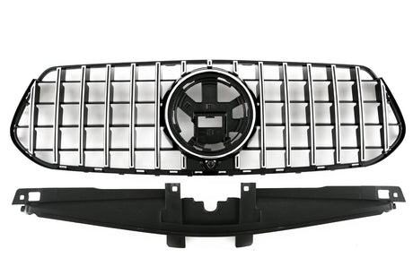 Panamericana AMG GTR grille for Mercedes GLE W167 / GLE Coupe C167 (2019 to 2026) Mercedes > Grilles Euro Premium Parts Chrome GLE equipped with AMG Line Package Facelift (2023-2026)