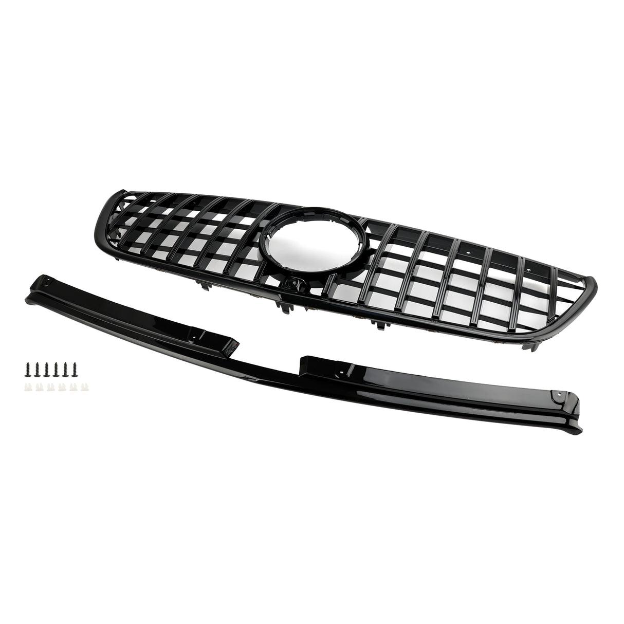 Black Front Panamericana GTR grille for Mercedes V-Class W447 (2014 to 2022) Mercedes > Grilles Euro Premium Parts