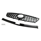 Black Front Panamericana GTR grille for Mercedes V-Class W447 (2014 to 2022) Mercedes > Grilles Euro Premium Parts