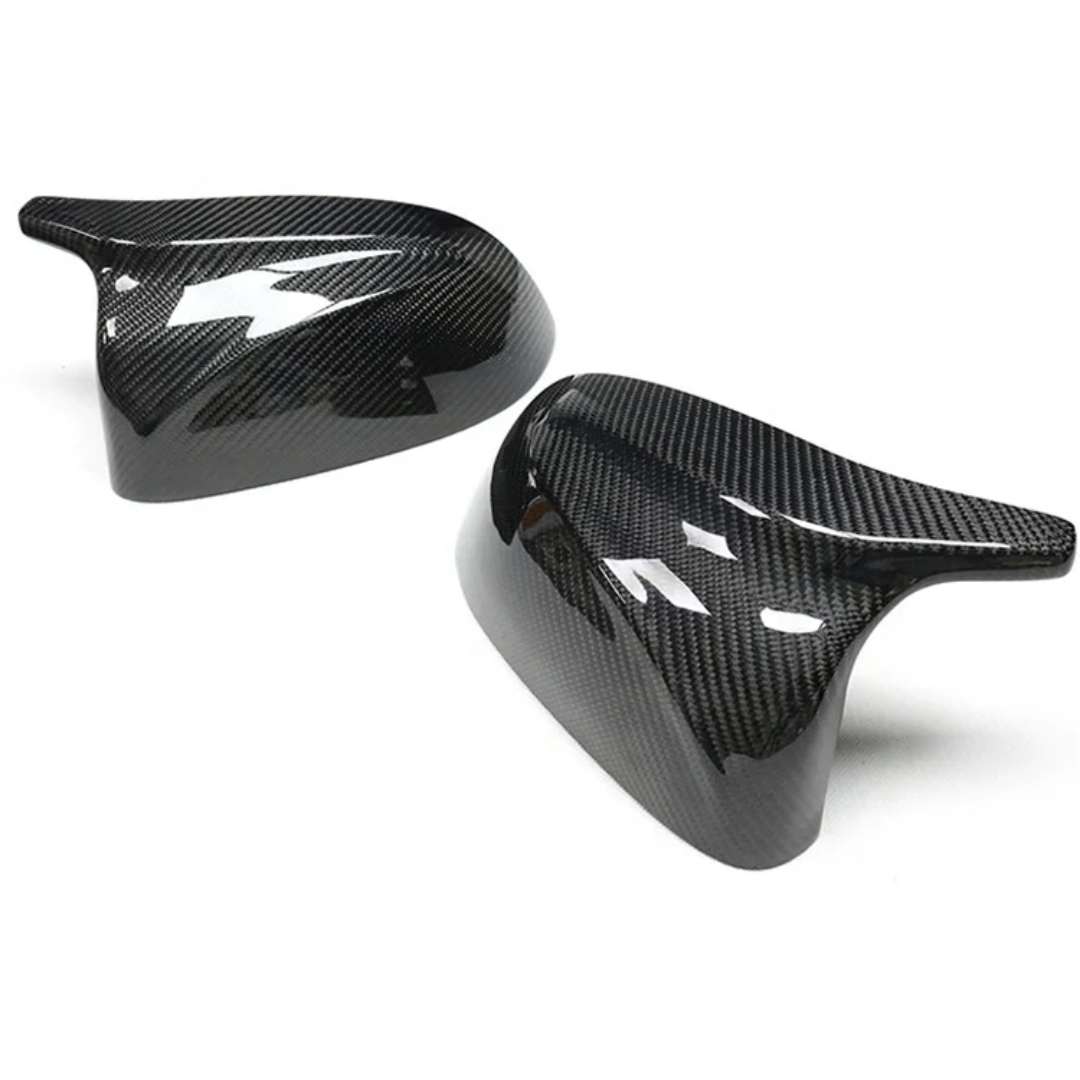BMW M-look Carbon Fiber Mirror Caps for BMW X3 G01 - 2017 to 2024