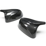BMW M-look Carbon Fiber Mirror Caps for BMW X3 G01 - 2017 to 2024
