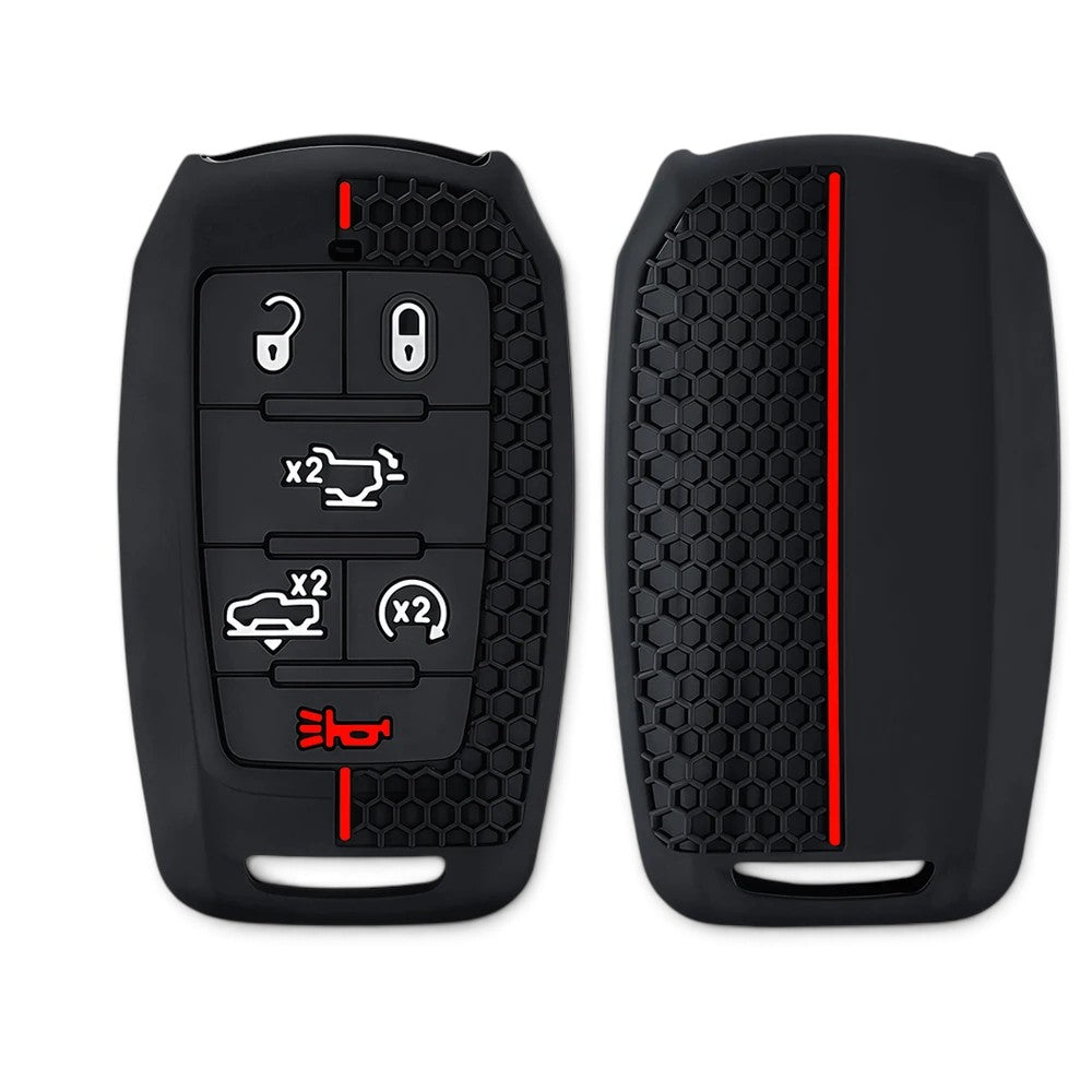Silicon Dodge Key Case – Protective Key Fob Cover For Dodge RAM Charger Challenger Durango
