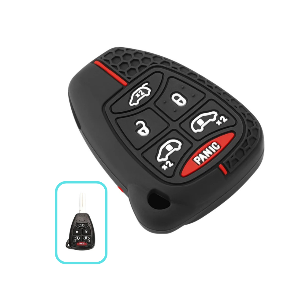 Silicon Dodge Key Case – Protective Key Fob Cover For Dodge RAM Charger Challenger Durango
