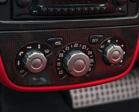 Sticky Buttons Restoration Service for Ferrari F430 Coupe/Spider (2004 to 2009) Euro Premium Parts Climate Control (Knobs ; Buttons & Inner Pannel)