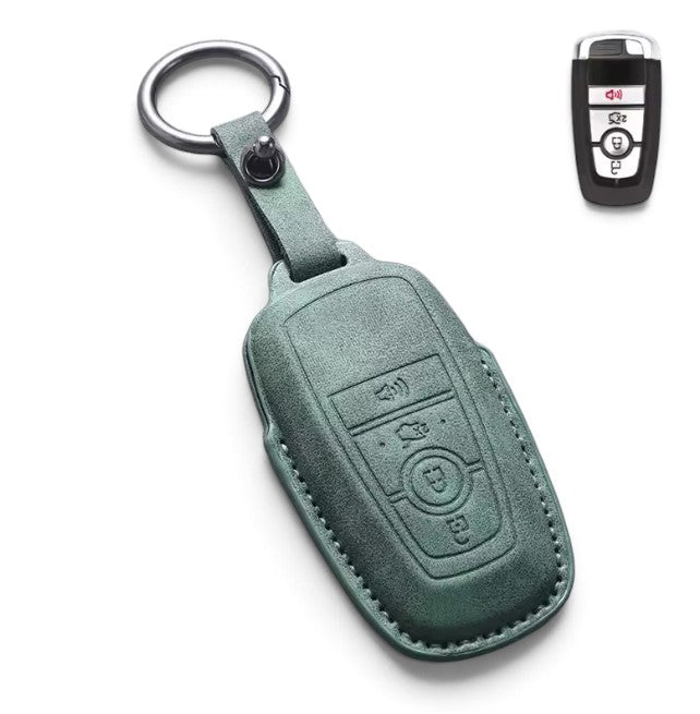 Alcantara Ford Key Case and Key Chain – Protective Key Fob Cover