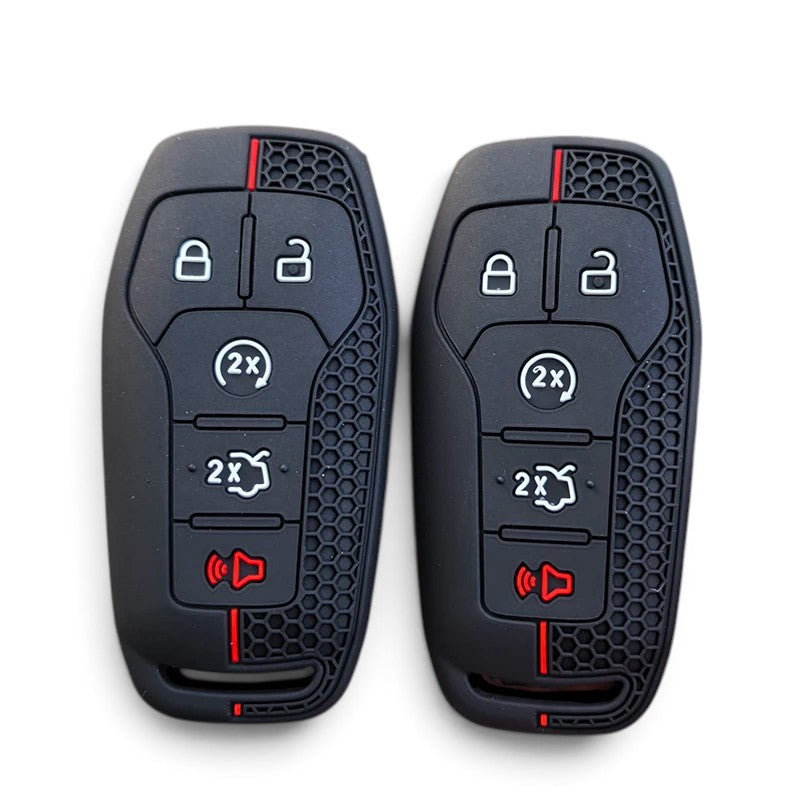 Silicon Ford Key Case – Protective Key Fob Cover For Ford F150 F250 Fusion Focus Edge Mustang