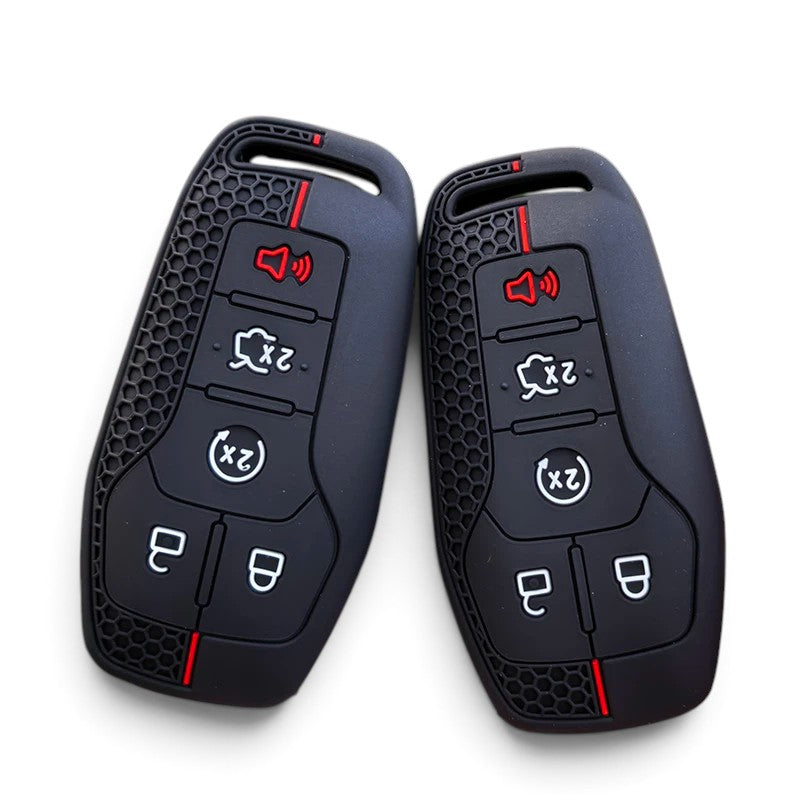 Silicon Ford Key Case – Protective Key Fob Cover For Ford F150 F250 Fusion Focus Edge Mustang
