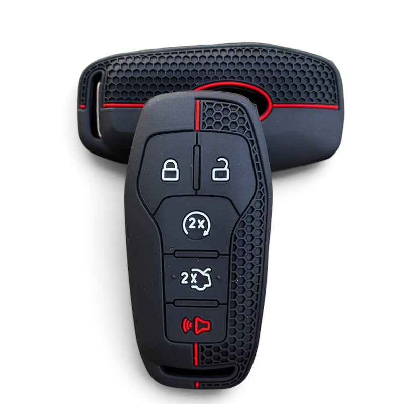Silicon Ford Key Case – Protective Key Fob Cover For Ford F150 F250 Fusion Focus Edge Mustang