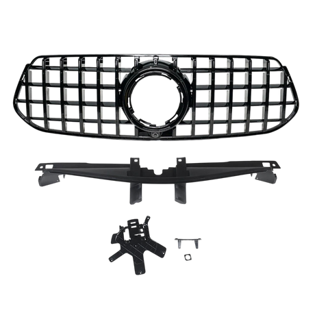 Panamericana AMG GTR grille for Mercedes GLE W167 / GLE Coupe C167 (2019 to 2026) Mercedes > Grilles Euro Premium Parts Black GLE equipped with AMG Line Package Facelift (2023-2026)