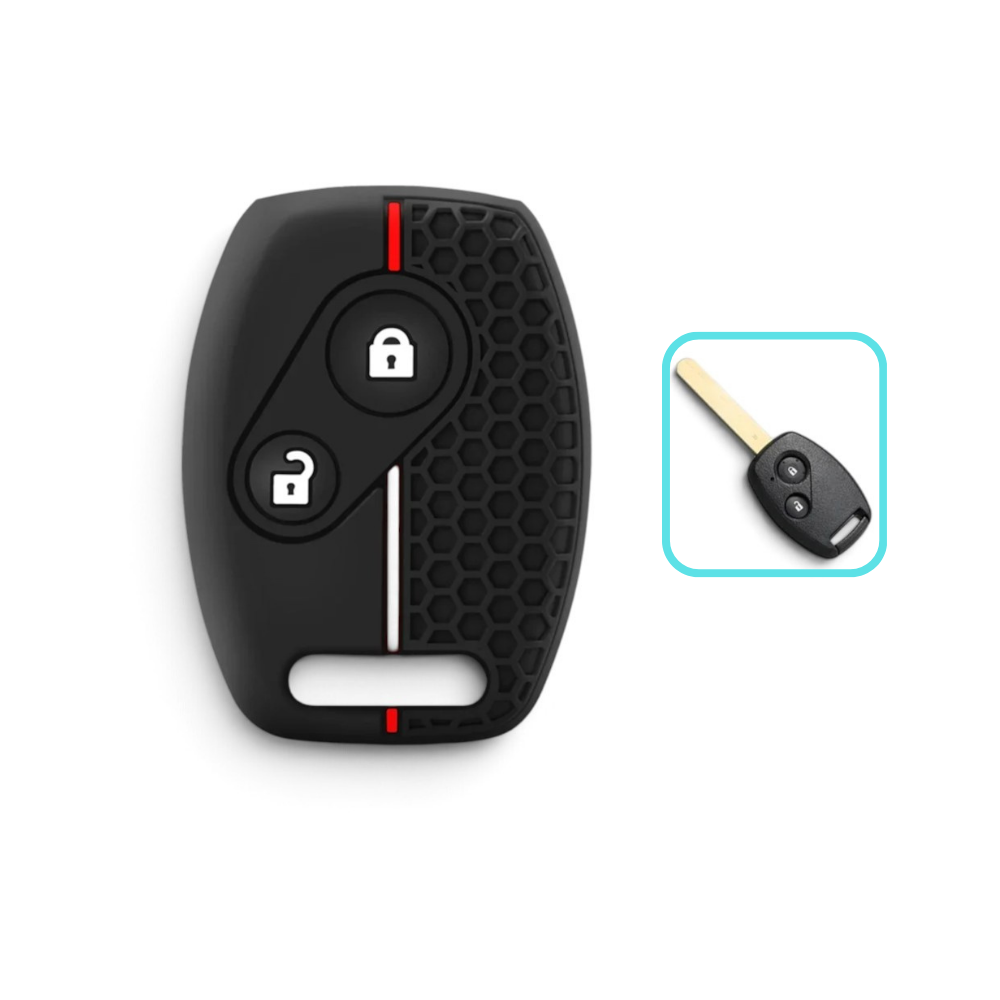 Silicon Honda Key Case – Protective Key Fob Cover For Civic Accord CR-V Fit Odessey