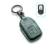 Alcantara Honda Key Case and Key Chain – Protective Key Fob Cover Civic Jazz Fit Odyssey Accord CR-V HR-V