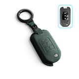 Alcantara Honda Key Case and Key Chain – Protective Key Fob Cover Civic Jazz Fit Odyssey Accord CR-V HR-V