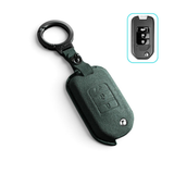 Alcantara Honda Key Case and Key Chain – Protective Key Fob Cover Civic Jazz Fit Odyssey Accord CR-V HR-V