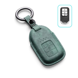 Alcantara Honda Key Case and Key Chain – Protective Key Fob Cover Civic Jazz Fit Odyssey Accord CR-V HR-V