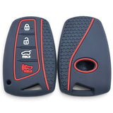 Silicon Hyundai Key Case – Protective Key Fob Cover For I20 I30 SantaFe IX45 Genesis