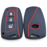 Silicon Hyundai Key Case – Protective Key Fob Cover For I20 I30 SantaFe IX45 Genesis