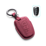 Alcantara Hyundai Key Case and Key Chain – Protective Key Fob Cover