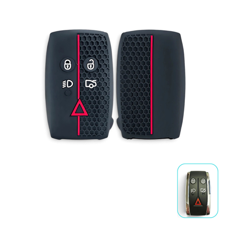 Silicone Jaguar Key Case – Protective Key Fob Cover XF XJ E-Pace I-Pace F-Type