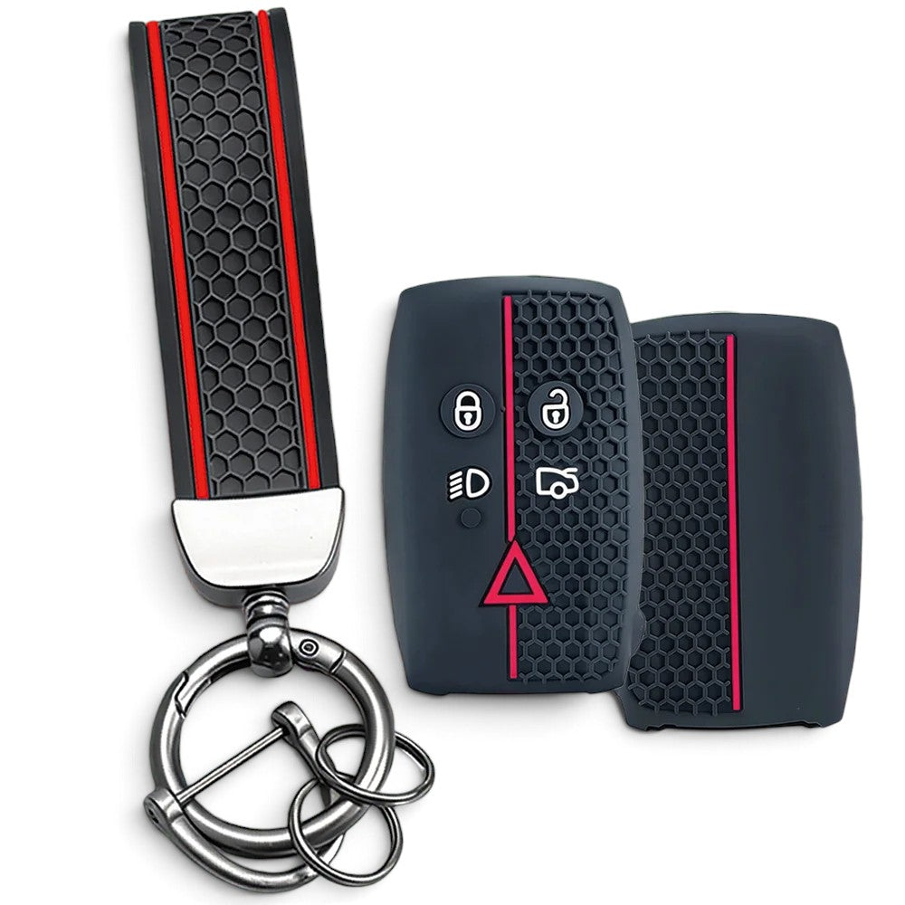 Silicone Jaguar Key Case – Protective Key Fob Cover XF XJ E-Pace I-Pace F-Type
