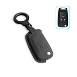 Alcantara Chevrolet Key Case and Key Chain – Protective Key Fob Cover Key Cases Euro Premium Parts Black 3 Buttons
