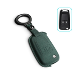 Alcantara Chevrolet Key Case and Key Chain – Protective Key Fob Cover Key Cases Euro Premium Parts Green 2 Buttons