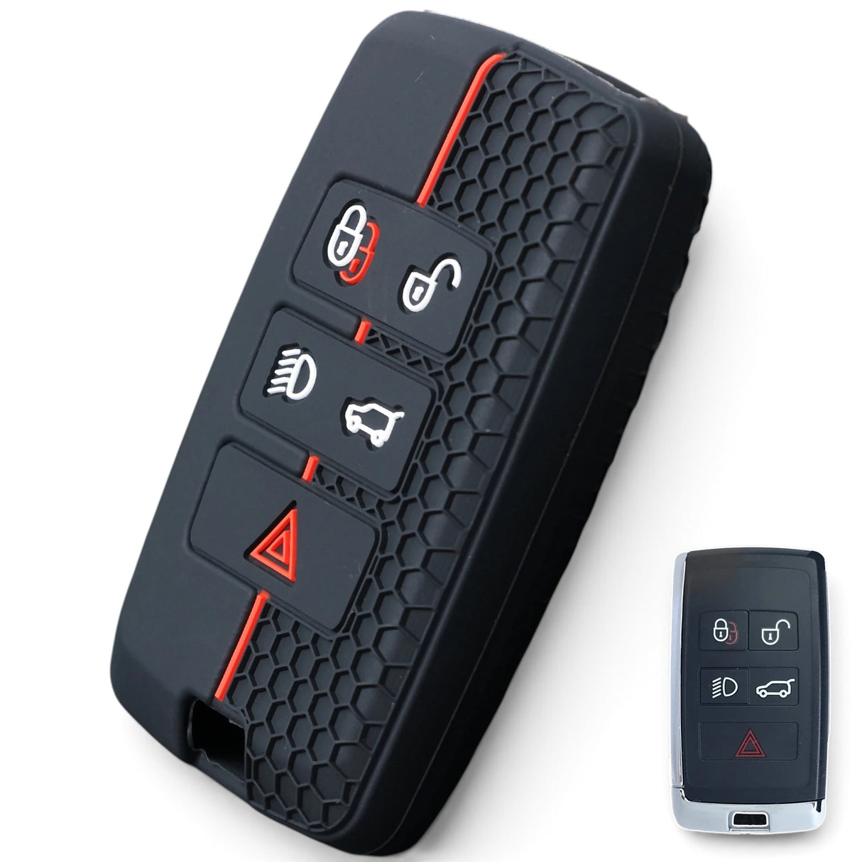 Silicone Land Rover / Range Rover Key Case – Protective Key Fob Cover Key Case Euro Premium Parts