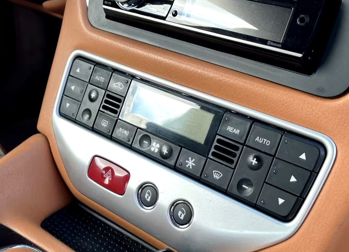 Sticky Buttons Restoration Service for Maserati GranTurismo & GranCabio (2007 to 2019) Euro Premium Parts HVAC Buttons only