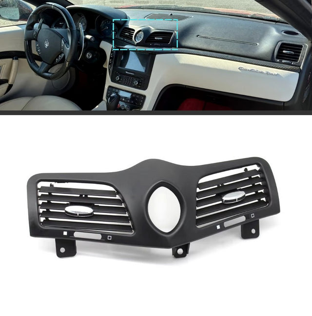Replacement Air Vents for Maserati GranTurismo & GranCabrio - 2007 to 2019 Euro Premium Parts Central Front Vent (x1)