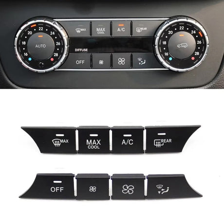 AC Buttons Replacement Kit for Mercedes-Benz GL X166 (2012-2015) Mercedes > Replacement Trims Euro Premium Parts Type A