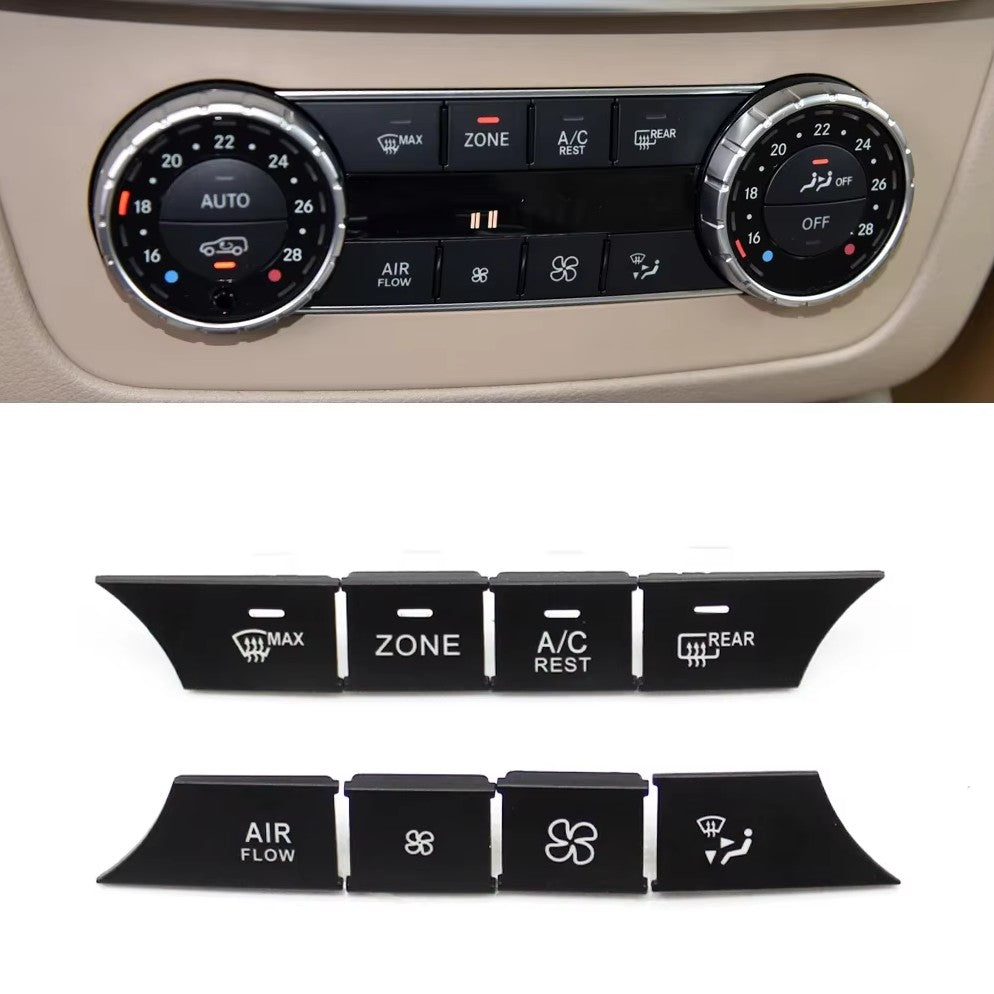 AC Buttons Replacement Kit for Mercedes-Benz GL X166 (2012-2015)