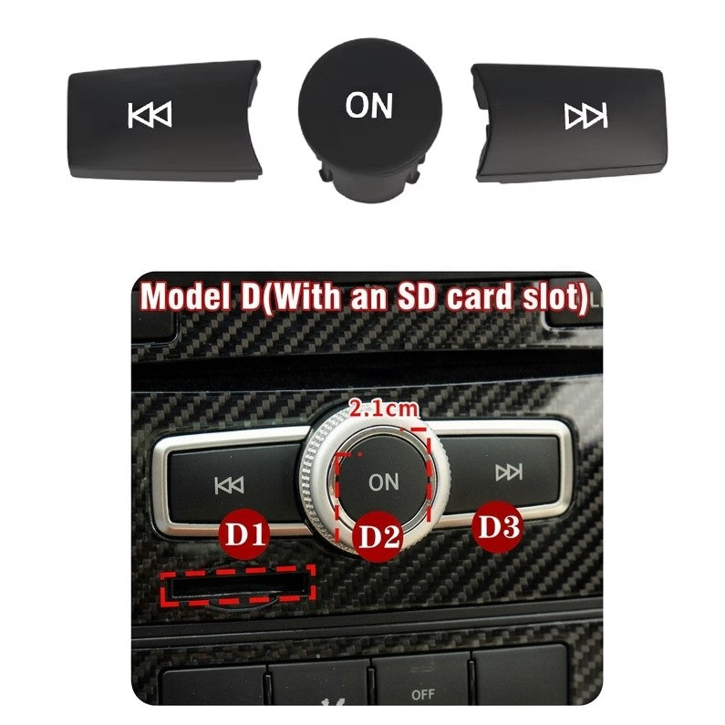 Mercedes-Benz CLA W117 Center Console Replacement Buttons (2013-2017)
