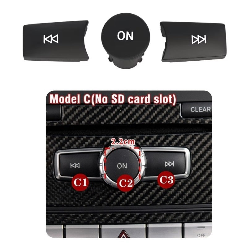 Mercedes-Benz B-Class W246 Center Console Replacement Buttons (2011-2014)