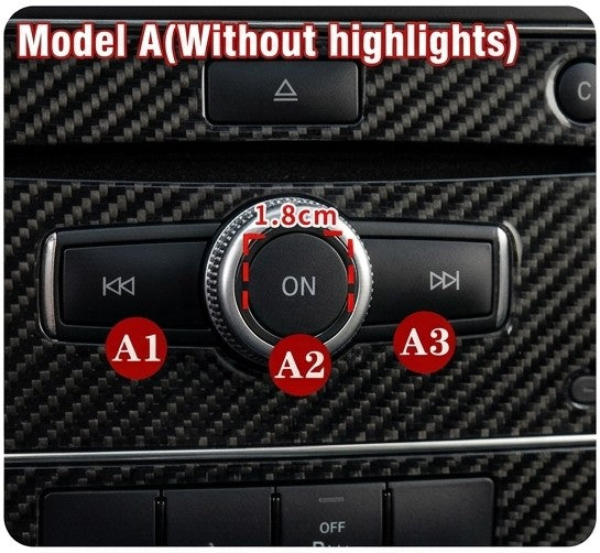 Mercedes-Benz B-Class W246 Center Console Replacement Buttons (2011-2014)