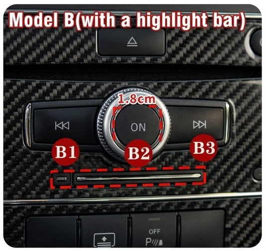 Mercedes-Benz B-Class W246 Center Console Replacement Buttons (2011-2014)