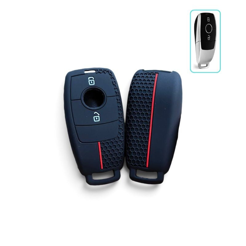 Silicone Mercedes-Benz Key Case and Key Chain – Protective Key Fob Cover