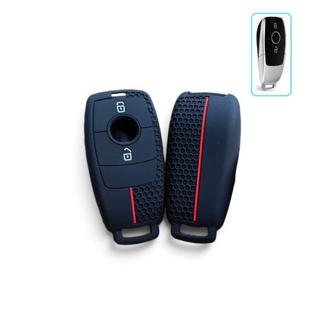Silicone Mercedes-Benz Key Case and Key Chain – Protective Key Fob Cover Key Cases Euro Premium Parts New-Generation Key
