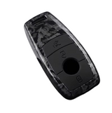Carbon-Look Mercedes-Benz Key Case and Key Chain – Protective Key Fob Cover