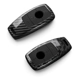 Carbon-Look Mercedes-Benz Key Case and Key Chain – Protective Key Fob Cover