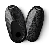 Carbon-Look Mercedes-Benz Key Case and Key Chain – Protective Key Fob Cover