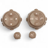Steering Wheel Multifunction Buttons for Mercedes CL-Class C216 - 2007 to 2013 Euro Premium Parts Beige Pre-facelift ('07 to '10)