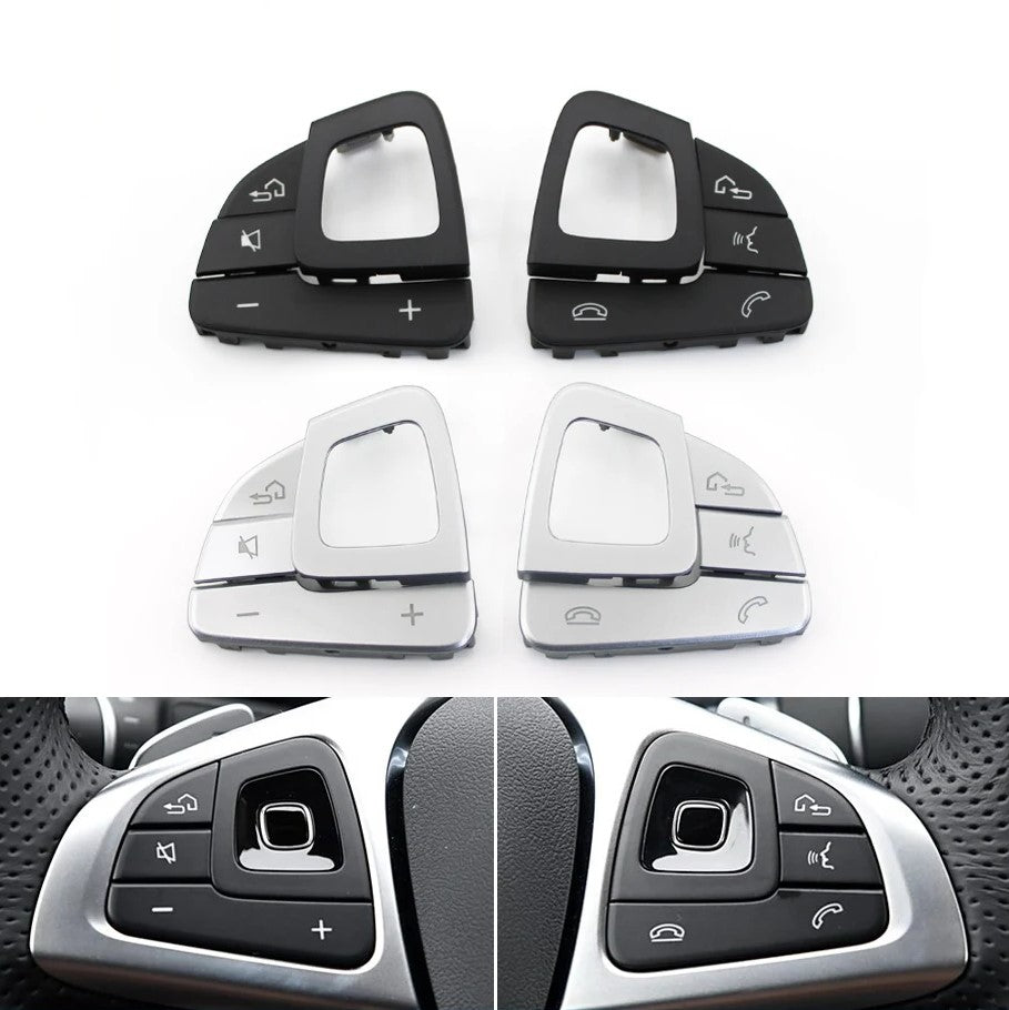 Mercedes-Benz E-Class W213 Multifunction steering wheel buttons replacement (2016 - 2023)