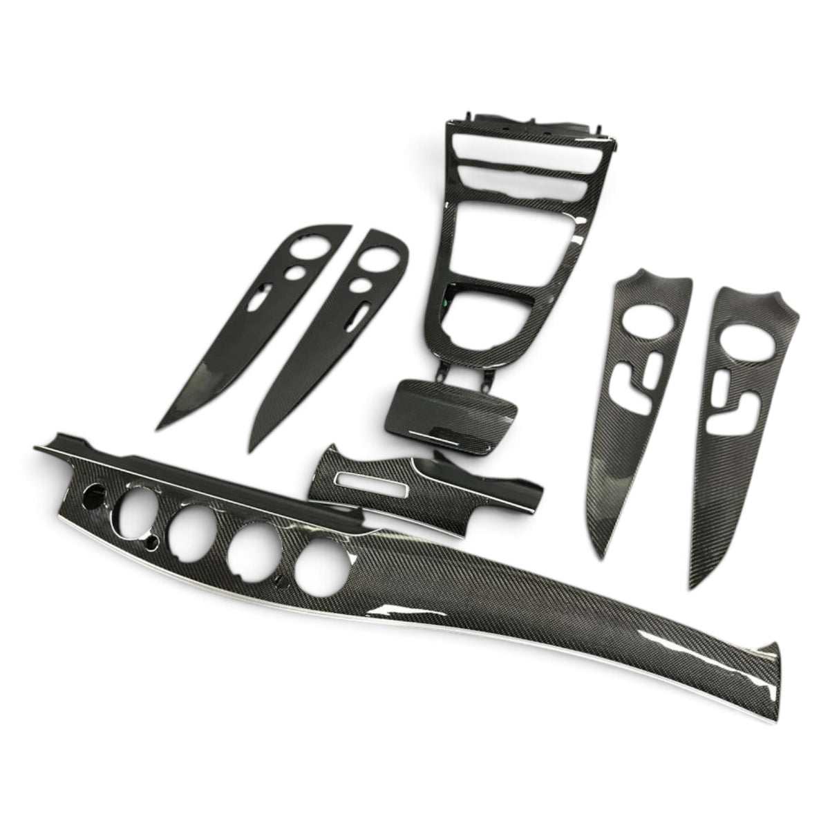 Mercedes E-Class W213 Carbon Fiber Interior Trim - 2016 to 2023