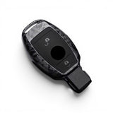 Carbon-Look Mercedes-Benz Key Case and Key Chain – Protective Key Fob Cover
